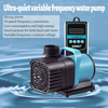 Adjustable Flow Rate 10 Grade-Speed Submersible Water Sump Pump Pond Fountain