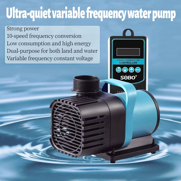 Adjustable Flow Rate 10 Grade-Speed Submersible Water Sump Pump Pond Fountain