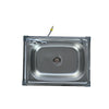 Commercial Floor Mop Sink with Drain Button Utility Sink Water Faucet Kits AU