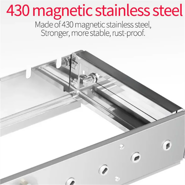 Auto Rotating Rotisserie Grill Rack Set Stainless Steel Kabob Grill 15 Skewers