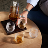 Whiskey Decanter Set with 4 Whisky Glasses 1000ml Ship Sails Set for Home Bar AU