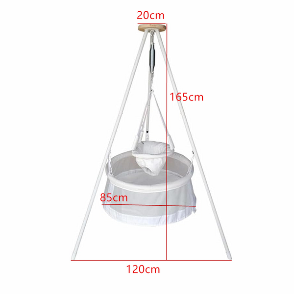 3in1 Baby Hammock Hanging Swing Baby Rocking Bed w/Seat Toddler Frame 1.65m AU