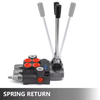 2-Spool Hydraulic Directional Control Valve Ports Double Acting 40l/min