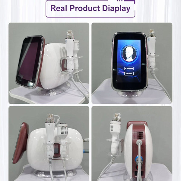 2IN1 Fractional Radiofrequency Gold-RF Beauty Machine Cold Hammer Acne Removal