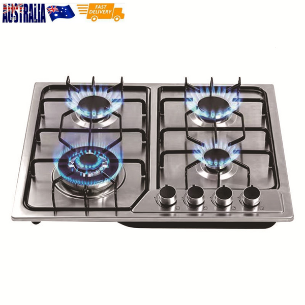 23.62″x20″ Built in Gas Cooktop 4 Burners Stove With NG/LPG Conversion Kit