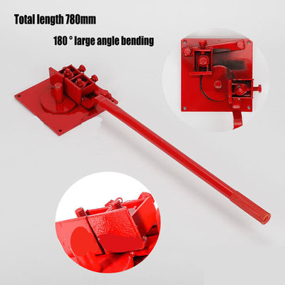 Manual Bending Machine Bar Bender And 1-20mm Portable Bending Machine Heavy Duty