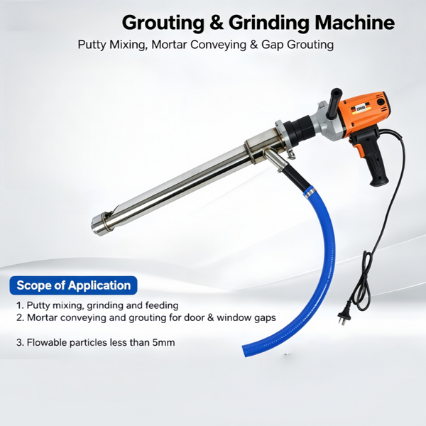 3IN1 Portable Cement Filling Grouting Machine Door Joint Mortar Pouring Tool