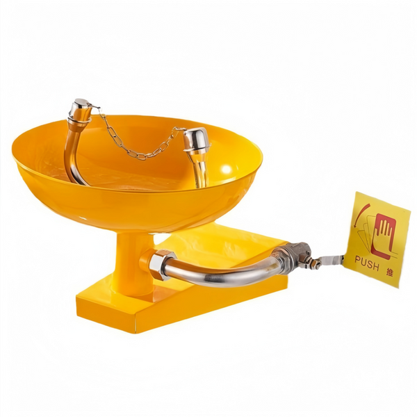 Eye Wash Station Wall Mounted Eyewash Station Emergency Eye Face Washing Station