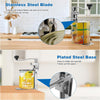 Commercial Can Opener Heavy Duty Manual Table Can Opener with Plated Steel Base