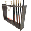 Pool Stick Holder Floor Stand Holds 12 Cues Pool Table Ball Rack Stick Storage