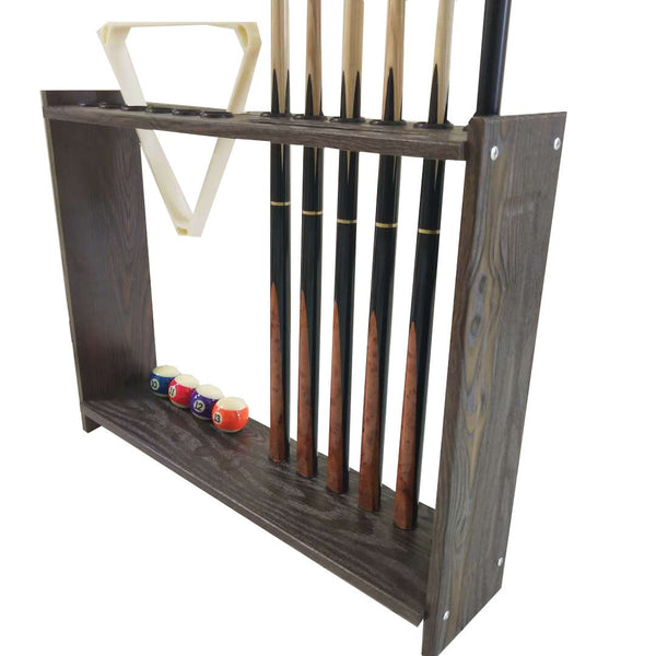 Pool Stick Holder Floor Stand Holds 12 Cues Pool Table Ball Rack Stick Storage