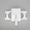 10cm(D) Hamburger Pressing Mould 2-Hole Meat Patty Forming Mold ABS w/5 Tubes