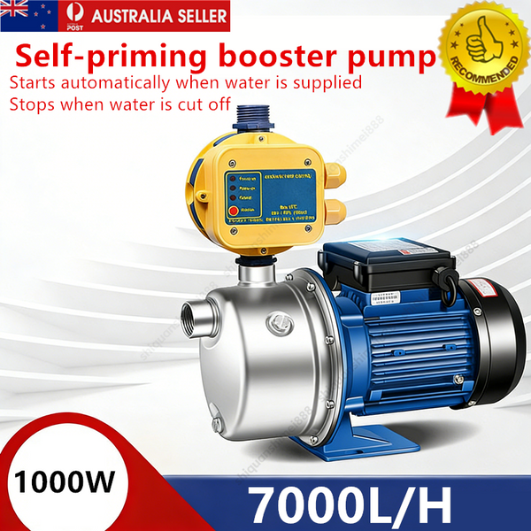 Water Pump High Pressure Automatic Pressure Control Booster Pump Stainless Steel