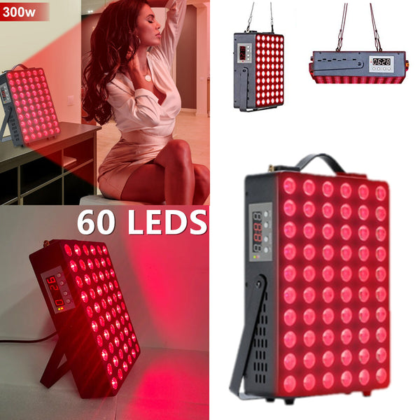 Red Light Therapy for Body 660nm 850nm Near Infrared Light Therapy Panel W/Stand