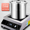 Portable Commercial Cooktop 5000W Induction Burner with Temp Settings Timer AU