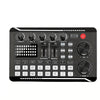 Podcast Studio Equipment Kit F998 Live Sound Card Audio Mixer w/ Mic 3m Earphone
