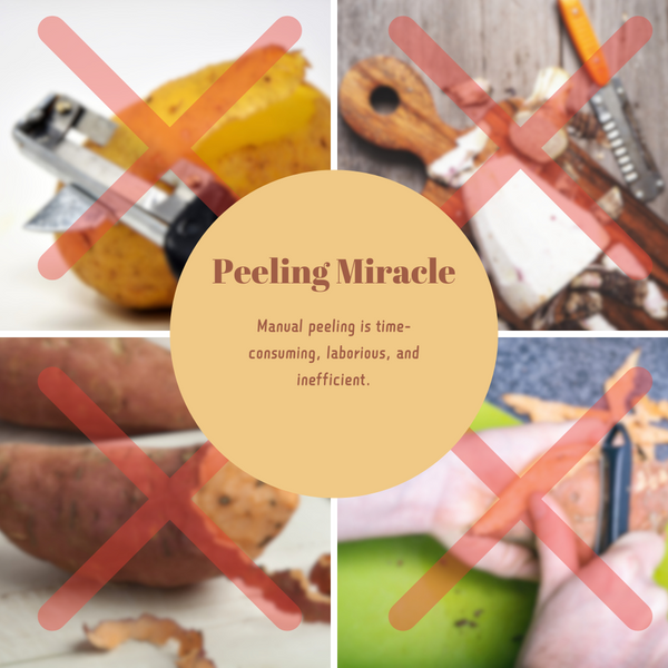 Commercial Potato Peeler Cassava Taro Peeler Automatic Peeling Machine 1500W AU