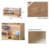 80CM Chick Brooder Box Wood with Digital Thermostat for Chicks Quail Hamsters AU