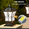 Solar Post Cap Lights Pillar Light Waterproof Garden Street Fence Decorations AU