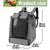 Portable Bird Carrier Cage Bag Breathable Parrot Out Backpack Pet Travel Box Car