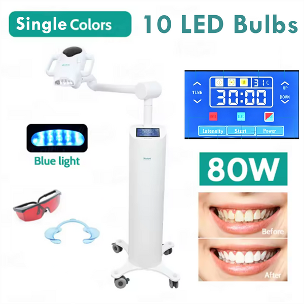 80W Lift Type Dental Cold Light Lamp Touch Screen Teeth Teeth Whitening Machine