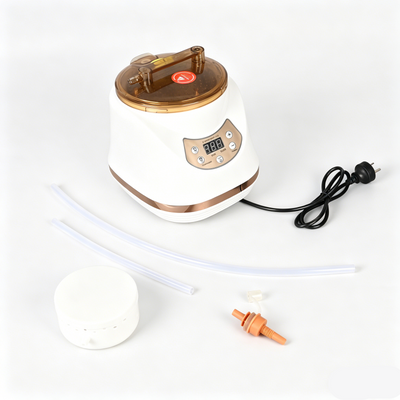 Infrared Sauna Box with 660&850nm Red Light Therapy Lamp f/ Home with 3L Steamer