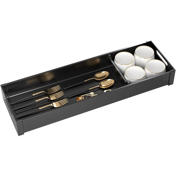 Kitchen Cabinet Drawer Cutlery Tray Utensil Organiser Insert Divider Storage AU