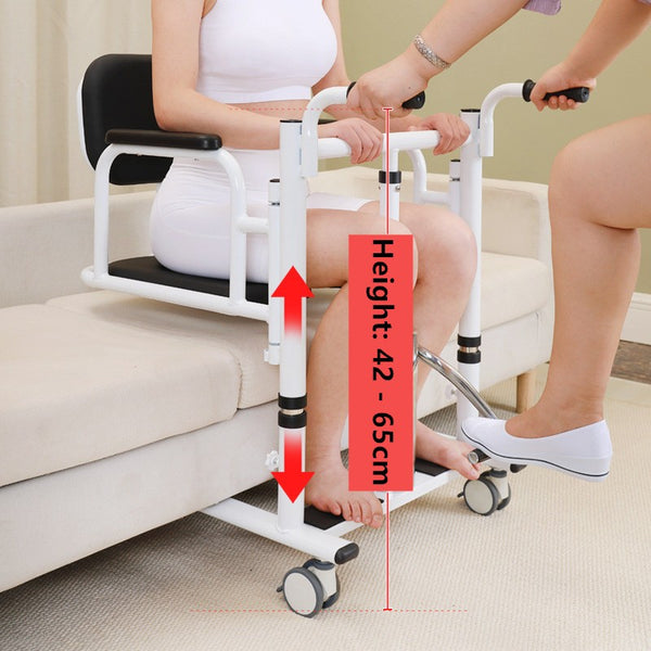 Transfer Wheelchair Hydraulic Lifting Elderly Care Chair Lift Transfer Machine
