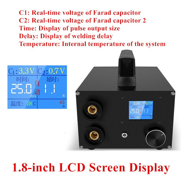 Spot Welder for 0.1-0.3mm Nickel Strip Welding Machine LCD Display Spot Welding