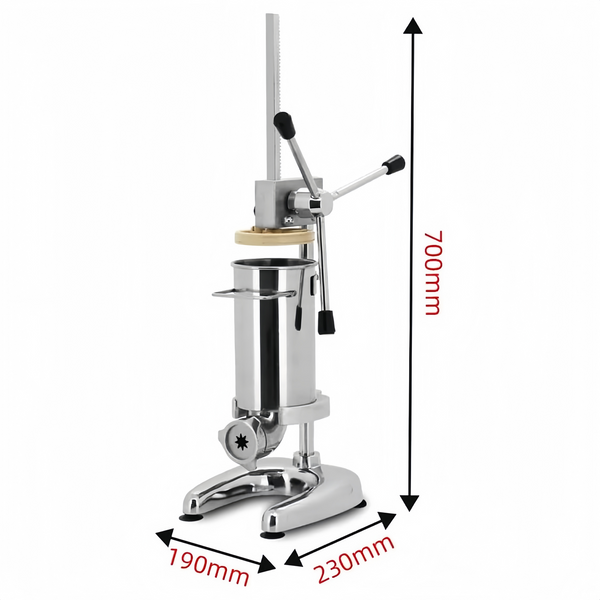 2L  5 Molds Commercial Manual Churro Maker Stainless Steel Churrera Machine AU