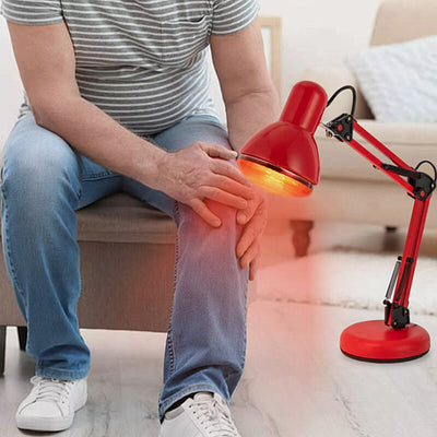 Infrared Therapy Lamp Home Foldable Red Heat Light 220V Pain Relief Therapy Lamp