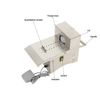 Electric Sausage Tying Machine Automatic Sausage Knotting Machine Stainless AU