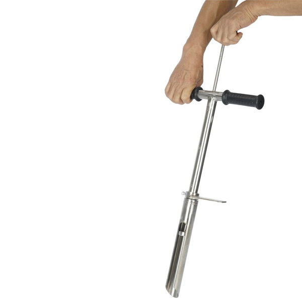 Soil Sampler Probe Tool Stainless Steel Soil Test Kits With Ejector Foot Pedal