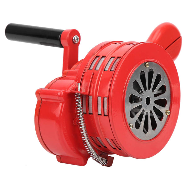 Emergency Hand Crank Siren Horn 110DB Manual Operated Warning Metal Alarm Safe