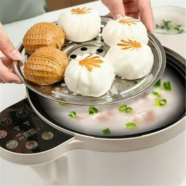 Electric Cooking Machine Household 3.5L Automatic Stir-frying Machine Non-Stick