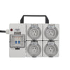 Waterproof Industrial Power Board Adapter 32 Amp 250v 15A Outlets 2/4/6 Sockets