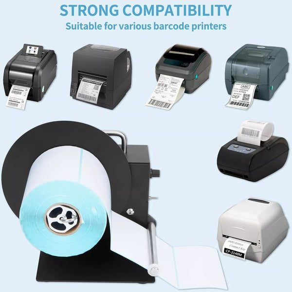 R3pro Automatic Label Rewinder Two-way Labeling Machine Barcode Label Rewinder