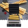 Commercial Waffle Maker 4Pcs Lolly Waffle 1750W Non-Stick Plate Waffle Baker AU