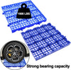 2x 40*40*3cm Plastic Pallets for Basement Garage Supermarket Storage Waterproof