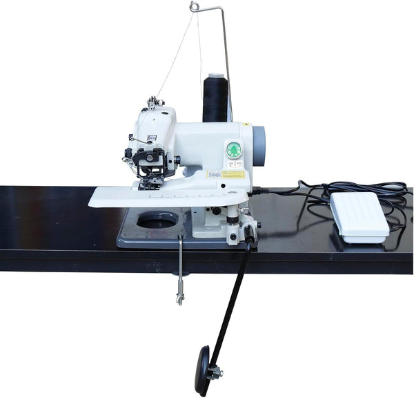 Blindstitch Sewing Machine 1200RPM Seamless Hemmer Adjustable Needle Pitch 3-8mm