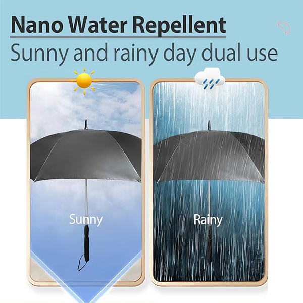 Rechargeable Misting Cooling Sun Umbrella Cooling Fan Anti UV Sun Protection AU