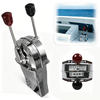 Boat Twin Lever Handle Engine Throttle Shift Control Lever for Single Engine AU