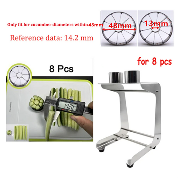Manual Cucumber Cutter Carrot Stick Maker Commercial Vegetable Slicer for Sushi