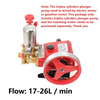 26 Type Triplex Cylinders Plunger Pump Pressure Watering 3-Plunger Spray Pump AU