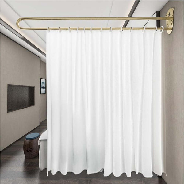 200cm Room Divider Panel Privacy Screen Partition Divider Salon Beauty Spa+Pole