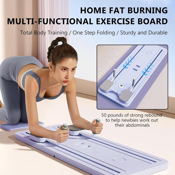 5-in-1 Abdominal Exercise Board Pilates Reformer Board Set Fitness Equipment AU