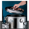Stainless Steel Insulated Barrel Beverage Dispenser with Spigot Keep Hot Cold