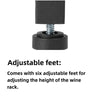 3-Tier Metal Wine Rack Wine Bottle Storage Shelf Display Cabinet for Home Bar AU