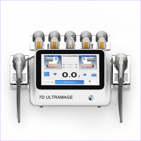 7D Hifu Facial Skin Firming Wrinkle Anti Aging Machine Body Weight Fat Burner