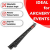 Rapid Bow Shooter Launcher +6 Arrow +Laser Sight Archery Launcher Orbital Tool